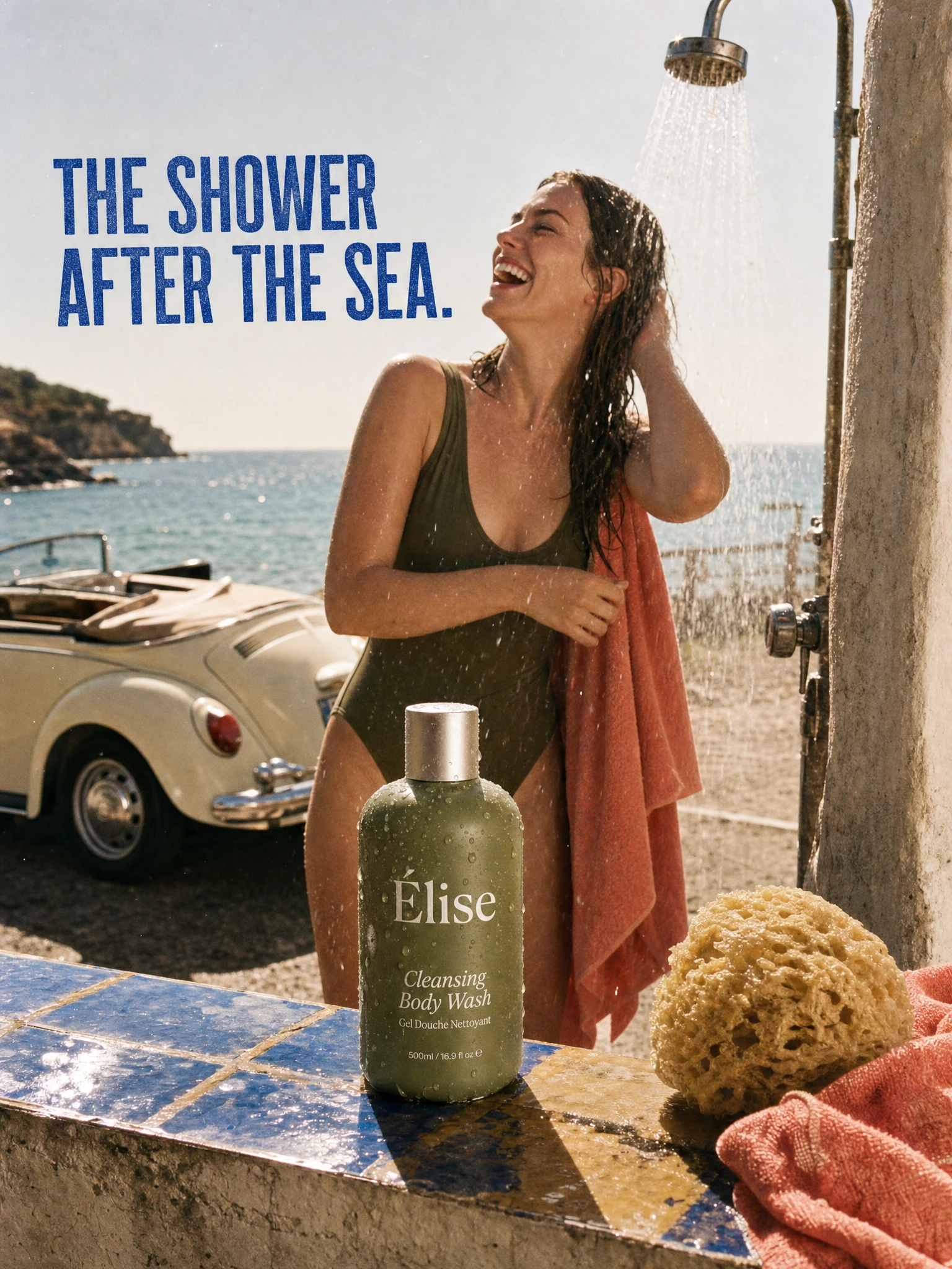 Elise original shower after the sea ad